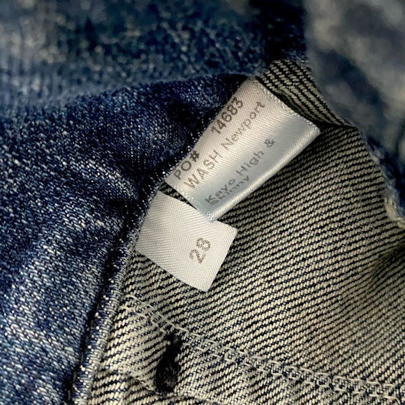 Reformation Kayo High Rise Skinny Jeans w/ Belt Size 28 - Picture 9 of 10